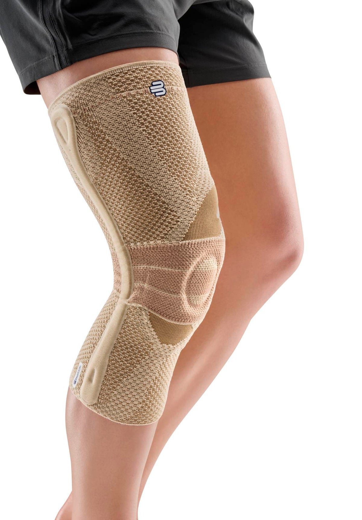 Bauerfeind GenuTrain P3 knee support in Beige
